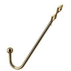 Анальний гак LOCKINK Golden Adjustable Anal Hook Set SX0858 фото