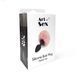 Силіконова анальна пробка М Art of Sex - Silicone Butt plug Rabbit Tail White, діаметр 3,5 см SO6695 фото 4