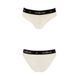 Трусики з широкою гумкою і мереживом Passion PS001 PANTIES L, ecru SO4163 фото 4