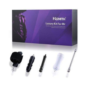 Набір адаптерів &laquo;для нього&raquo; для секс-машин Hismith KlicLok System Set for Him, з мастурбатором SO6198 фото