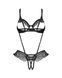 Боді Obsessive Carrola crotchless teddy 2XL/3XL SX5058 фото 7