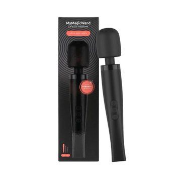 Вібромасажер MyMagicWand - Wand Massger Large Black SX5014 фото