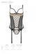 Корсет Passion MARINA CORSET, XXL/XXXL, beige, з відкритими чашками SO9728 фото 5