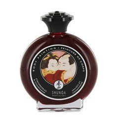 Фарба для тіла Shunga BODYPAINTING &ndash; Sparkling Strawberry Wine (100 мл) без глютену та парабенів SO2548 фото