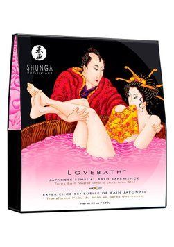 Гель для ванни Shunga LOVEBATH &ndash; Dragon Fruit 575 г, робить воду ароматним желе зі SPA-ефектом SO2544 фото