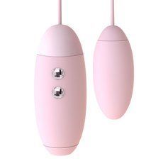 Вакуумний стимулятор з віброяйцем 2-в-1 KISSTOY Miss VV Pink SO3761 фото