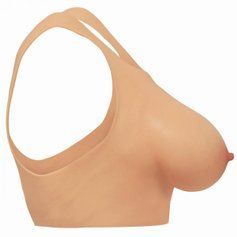 Накладні силіконові груди Master Series Perky Pair D-Cup Silicone Breasts SX1186 фото