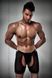 Чоловічі трусики-шорти Passion 012 THONG black L/XL PSM0121 фото 1