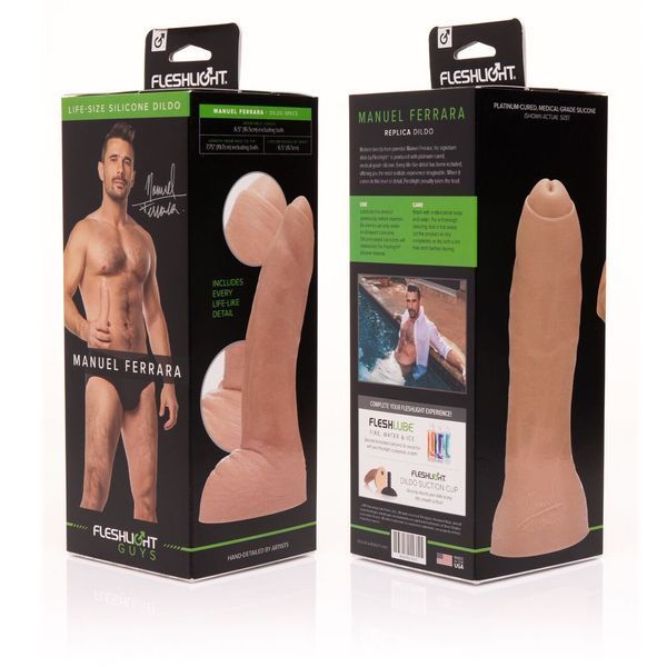 Фалоімітатор Fleshlight Guys: Manuel Ferrara Dildo, за зліпком пеніса порноактора SO5519 фото