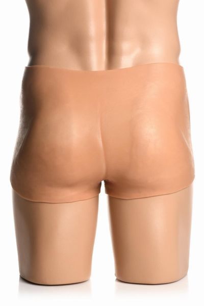Накладна вагіна Master Series Silicone Vagina + Butt Panties - Medium SX1189 фото