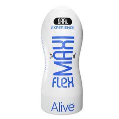 Мастурбатор-ротик Alive Maxi Flex L Oral, реалістичний вхід, рельєфний канал SX0817 фото