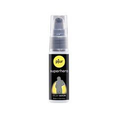 Пролонгувальний гель pjur Superhero Serum 20 мл, створює невидиму плівку, що знижує чутливість PJ12090 фото