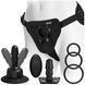 Набір для страпона Doc Johnson Vac-U-Lock VIBRATING Dual Density ULTRASKYN Set: діаметр 3&times;3,8 см SO6916 фото 3
