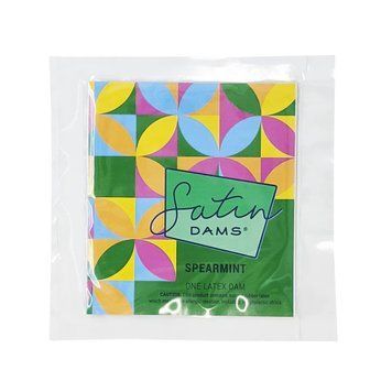 Латексна серветка Satin Dams Spearmint 1 шт SX1259 фото