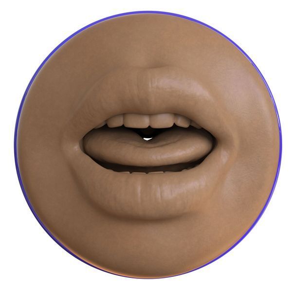 Мастурбатор-ротик Fleshlight Boost Blow Medium Dark Flesh, плаваючі кільця Turbo Tech SX1316 фото