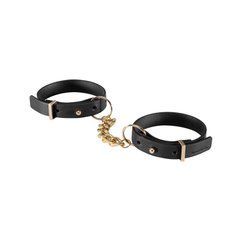 Наручники з екошкіри Bijoux Indiscrets Maze &ndash; Thin Handcuffs Black SO5912 фото