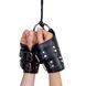 Манжети для підвісу за руки Art of Sex &ndash; Kinky Hand Cuffs For Suspension, чорні, натуральна шкіра SO5183 фото 1