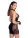 Сукня Noir Handmade F238 Short tulle dress with powerwetlook inserts, XL SX0130 фото 2