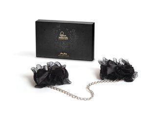 Наручники Bijoux Indiscrets - Frou Frou Organza handcuffs, атлас і органза, подарункове паковання SO2329 фото