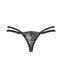 Трусики-стрінги Obsessive Nutris thong, XL/2XL, мереживні, дуже м&rsquo;які, з подвійними боковинками SX1180 фото 3