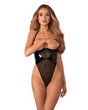 Боді Obsessive Rolleya crotchless teddy S/M SX5088 фото