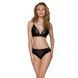 Трусики з широкою гумкою і мереживом Passion PS001 PANTIES XL, black SO4162 фото 3