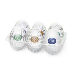 Набір мастурбаторів-яєць Tenga Egg Hard Boild Pack (6 яєць) EGG-VP62 фото
