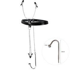 Бондажний набір із металевим анальним гаком №2 Art of Sex Blanca Bondage set with anal hook №2 SO9792 фото