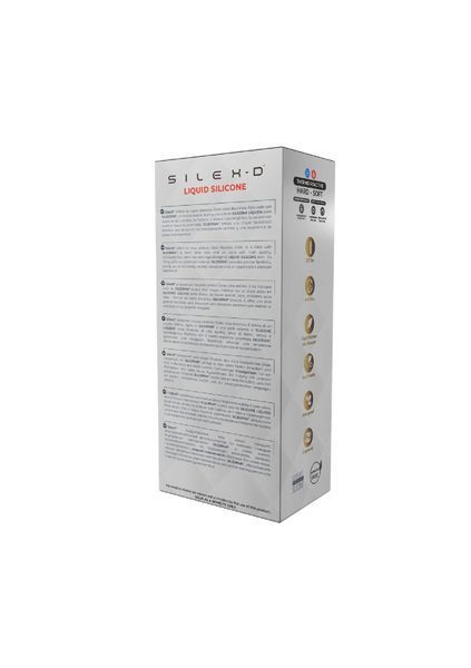 Фалоімітатор SilexD Flesh (MODEL 2 size 9in) Liquid Silicone, підходить для торса Apollo S і L SX1702 фото