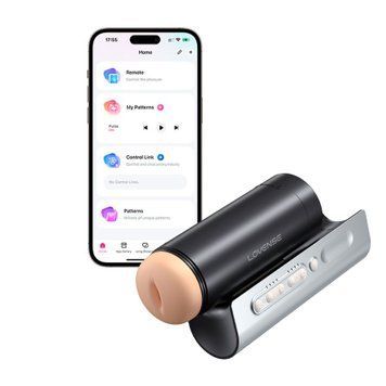 Інтерактивний смарт-мастурбатор Lovense Solace Pro, до 230&ndash;300 фрикцій на хвилину, до 14 годин роботи SX1113 фото