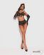 Комплект Obsessive Rossay Black 4-pcs crotchless set S/M SX5096 фото 4