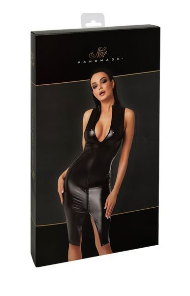 Сукня Noir Handmade F337 Powerwetlook midi dress - XL SX2050 фото