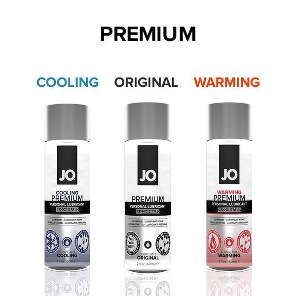 Лубрикант на силіконовій основі JO PREMIUM &mdash; WARMING (60 мл) SO1825 фото